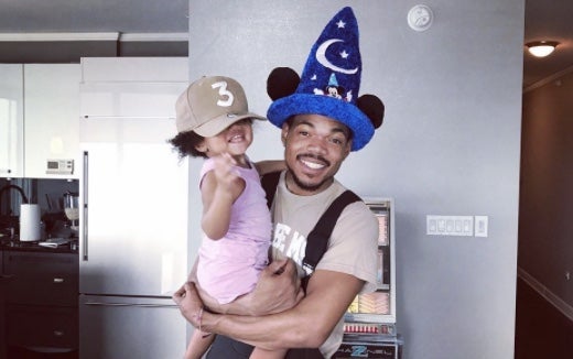 This Video Of Chance The Rapper Turning Up With Cartoon Characters At His Daughter’s Birthday Is Too Cute
